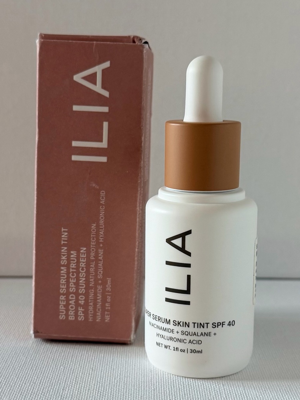 ILIA Super Serum Skin Tint SPF 40 Hydrating Foundation - ST11 Matira - NIB